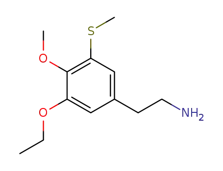 Benzeneethanamine, 3-ethoxy-4-methoxy-5-(methylthio)-