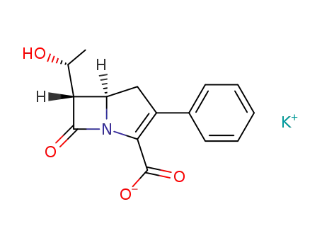potassium (5R,6S)-2-phenyl-6-<(1R)-1-hydroxyethyl>carbapen-2-em-3-carboxylate