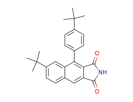 Molecular Structure of 82084-01-3 (1H-Benz[f]isoindole-1,3(2H)-dione,
6-(1,1-dimethylethyl)-4-[4-(1,1-dimethylethyl)phenyl]-)