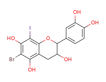 6-bromo-8-iodocatechin