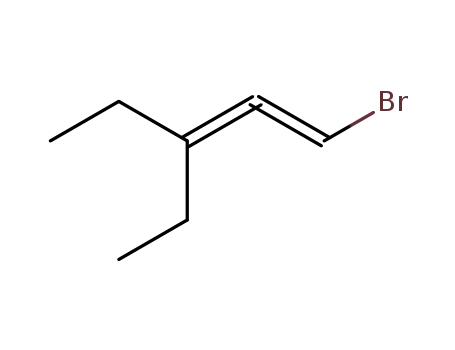 Molecular Structure of 10575-71-0 (1,2-Pentadiene, 1-bromo-3-ethyl-)