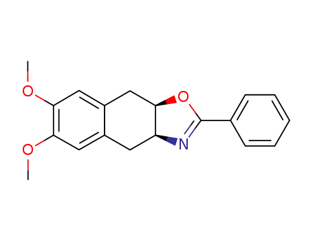 (3aS,9aR)-6,7-Dimethoxy-2-phenyl-3a,4,9,9a-tetrahydro-naphtho[2,3-d]oxazole