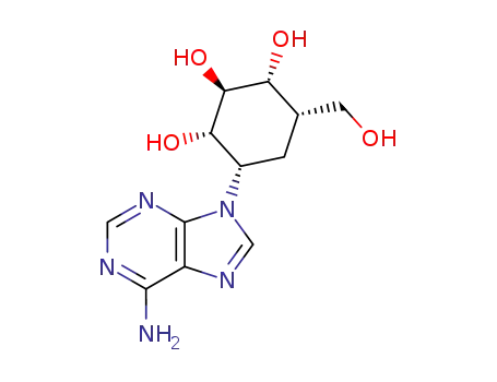 (-)-9-pseudo-β-L-idopyranosyladenine