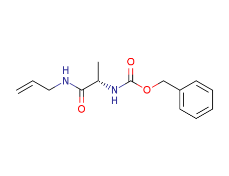 Carbamic acid, [1-methyl-2-oxo-2-(2-propenylamino)ethyl]-,
phenylmethyl ester, (S)-