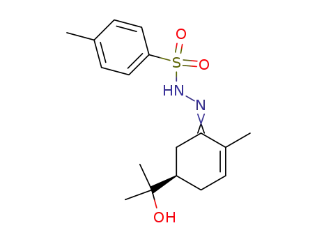 Benzenesulfonic acid, 4-methyl-,
[5-(1-hydroxy-1-methylethyl)-2-methyl-2-cyclohexen-1-ylidene]hydrazide,
(R)-