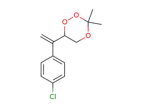 6-[1-(4-Chloro-phenyl)-vinyl]-3,3-dimethyl-[1,2,4]trioxane