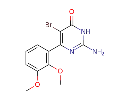 2-Amino-5-bromo-6-(2,3-dimethoxy-phenyl)-3H-pyrimidin-4-one