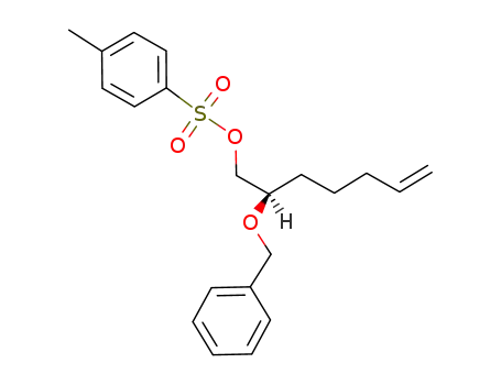 Toluene-4-sulfonic acid (R)-2-benzyloxy-hept-6-enyl ester