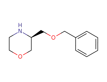 Molecular Structure of 101376-27-6 (3-((benzyloxy)methyl)morpholine)
