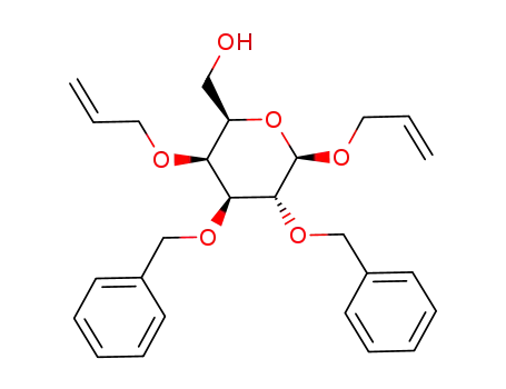 allyl-4-O-allyl-2,3-di-O-benzyl-β-D-galactopyranoside