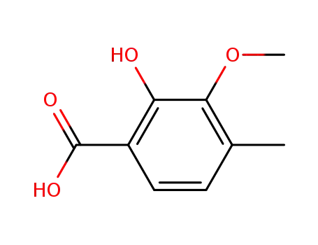 2-하이드록시-3-메톡시-4-메틸벤조산