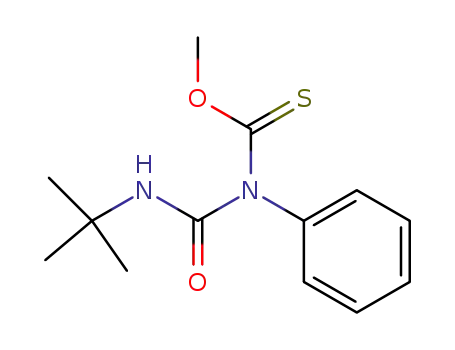 (tert-Butylcarbamoyl)phenyl-thiocarbamidsaeure-O-methylester