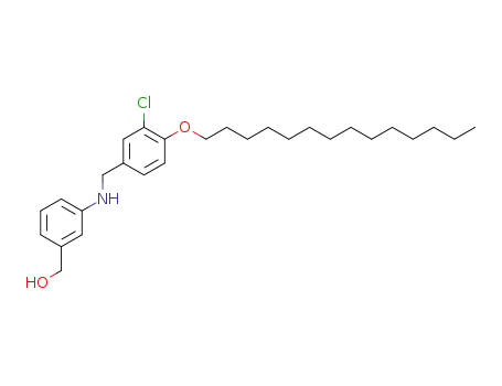 [3-(3-Chloro-4-tetradecyloxy-benzylamino)-phenyl]-methanol