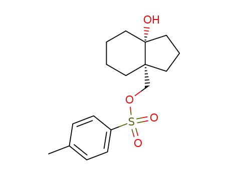 cis-5-((tosyloxy)methyl)bicyclo<4.3.0>nonan-1-ol