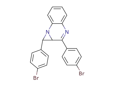 1,2-Bis-(4-bromo-phenyl)-1,1a-dihydro-3,7b-diaza-cyclopropa[a]naphthalene