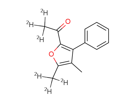2,2,2-Trideuterio-1-(4-methyl-3-phenyl-5-trideuteriomethylfuran-2-yl)-1-ethanone
