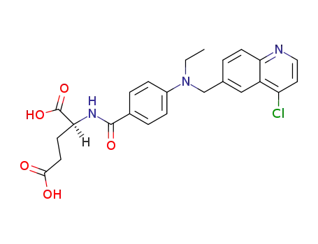 (S)-2-{4-[(4-Chloro-quinolin-6-ylmethyl)-ethyl-amino]-benzoylamino}-pentanedioic acid