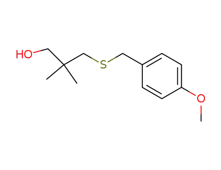 3-(4-Methoxy-benzylsulfanyl)-2,2-dimethyl-propan-1-ol