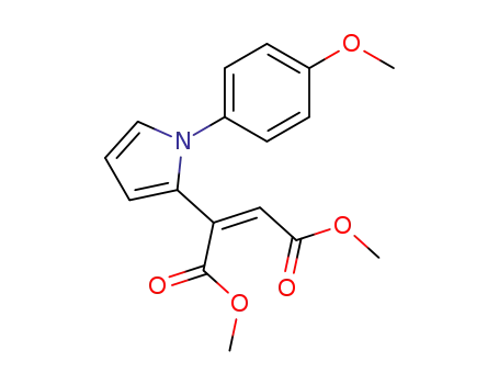 dimethyl (Z)-1-(4-methoxyphenyl)-2-pyrrolyl-2-butenedioate