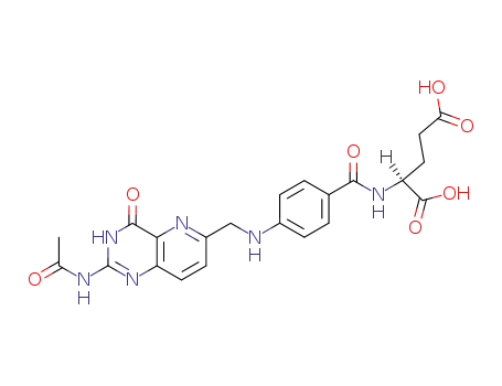 (S)-2-{4-[(2-Acetylamino-4-oxo-3,4-dihydro-pyrido[3,2-d]pyrimidin-6-ylmethyl)-amino]-benzoylamino}-pentanedioic acid