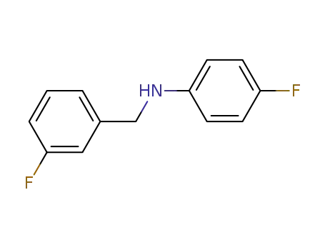 4- 플루오로 -N- (3- 플루오로 벤질) 아닐린, 97 %