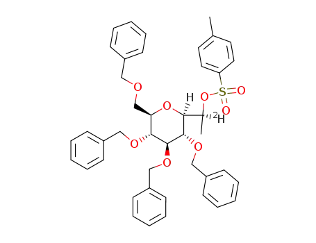 3,7-anhydro-4,5,6,8-tetra-O-benzyl-1-deoxy-2-deuterio-2-O-p-tolylsulfonyl-D-erythro-L-talo-octilol