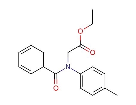 (Benzoyl-p-tolyl-amino)-acetic acid ethyl ester