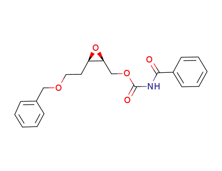 Benzoyl-carbamic acid (2S,3R)-3-(2-benzyloxy-ethyl)-oxiranylmethyl ester