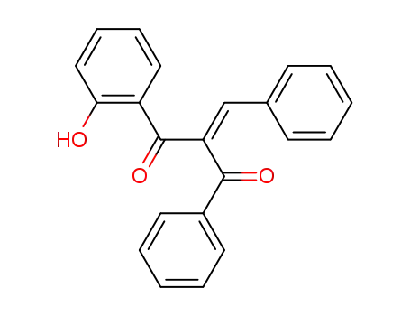 1,3-Propanedione, 1-(2-hydroxyphenyl)-3-phenyl-2-(phenylmethylene)-