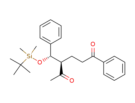 (R)-4-[(S)-(tert-Butyl-dimethyl-silanyloxy)-phenyl-methyl]-1-phenyl-hexane-1,5-dione