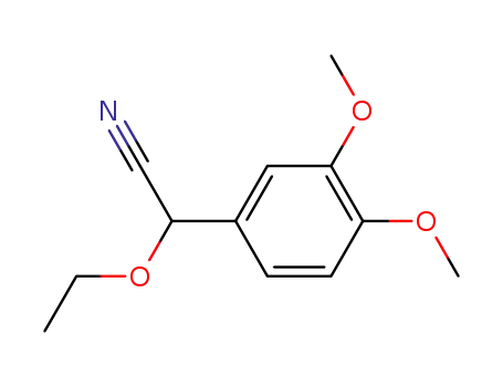 ethoxy-(3,4-dimethoxy-phenyl)-acetonitrile