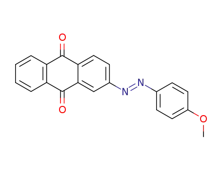 anti-2-(4-Methoxyphenylazo)-9,10-anthraquinone