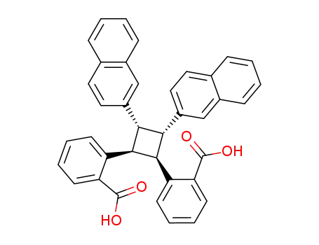 2,2'-<t-3,t-4-di(naphthalen-2-yl)cyclobutane-r-1,c-2-diyl>dibenzoic acid