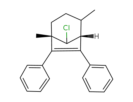 (1S,5R)-8-Chloro-1,4-dimethyl-6,7-diphenyl-bicyclo[3.2.1]oct-6-ene