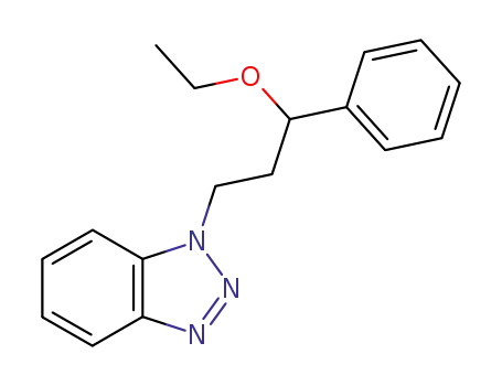 1-(3-ethoxy-3-phenylpropyl)benzotriazole
