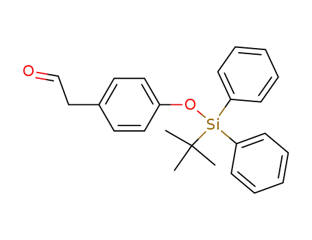 [4-(tert-Butyl-diphenyl-silanyloxy)-phenyl]-acetaldehyde