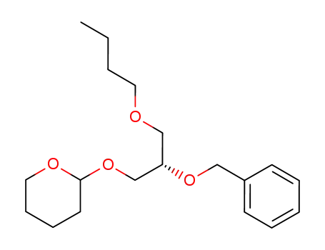2-((S)-2-Benzyloxy-3-butoxy-propoxy)-tetrahydro-pyran