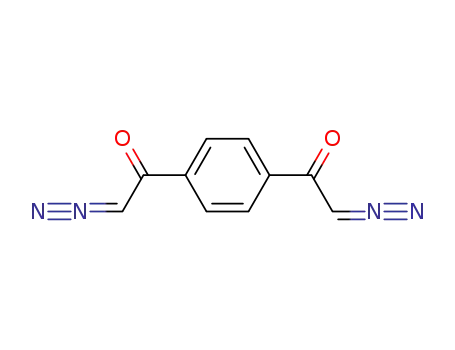 Molecular Structure of 18300-80-6 (Ethanone,1,1'-(1,4-phenylene)bis[2-diazo-)