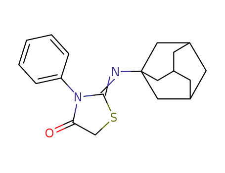 2-Adamantylimino-3-phenyl-4-thiazolidone