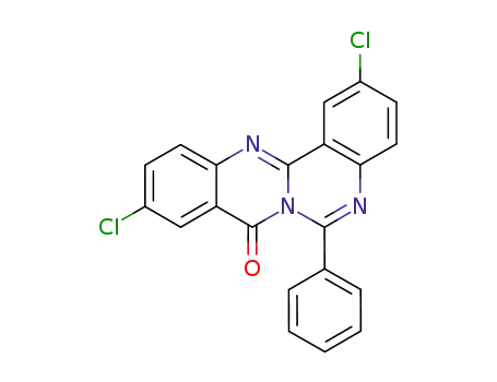 2,10-Dichloro-6-phenyl-quinazolino[4,3-b]quinazolin-8-one