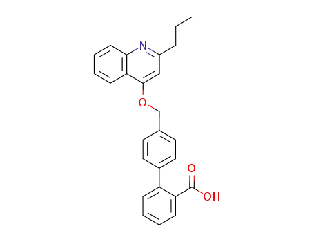 4'-[(2-Propylquinolin-4-yloxy)methyl]biphenyl-2-carboxylic acid