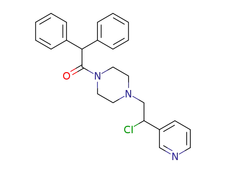 1-[4-(2-Chloro-2-pyridin-3-yl-ethyl)-piperazin-1-yl]-2,2-diphenyl-ethanone