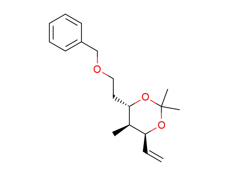 (4S,5S,6S)-4-(2-Benzyloxy-ethyl)-2,2,5-trimethyl-6-vinyl-[1,3]dioxane
