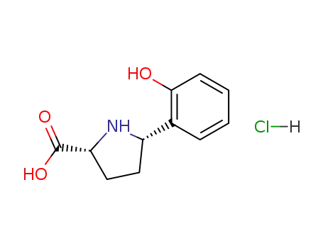 (2R,5S)-5-(2-Hydroxy-phenyl)-pyrrolidine-2-carboxylic acid; hydrochloride