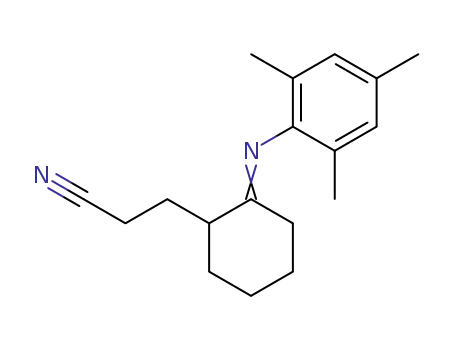 2-(β-cyanoethyl)cyclohexanone 2,4,6-trimethylanil