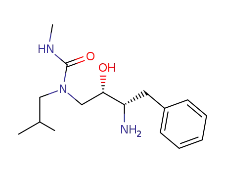 1-((2S,3S)-3-Amino-2-hydroxy-4-phenyl-butyl)-1-isobutyl-3-methyl-urea