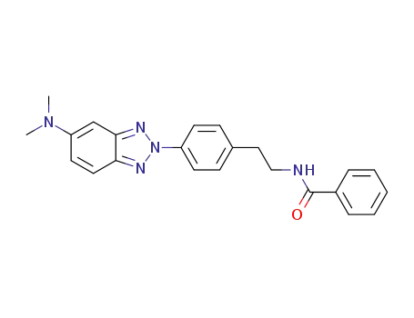 N-{2-[4-(5-Dimethylamino-benzotriazol-2-yl)-phenyl]-ethyl}-benzamide