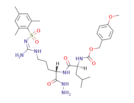 Z(OMe)-Leu-Arg(Mts)-NHNH<sub>2</sub>