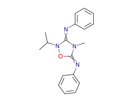 2-Isopropyl-4-methyl-3,5-diphenylimino-1,2,4-oxadiazolidin