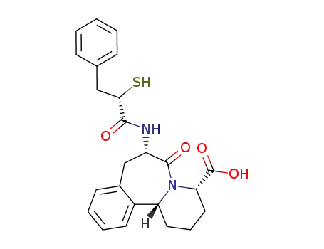 (4S,7S,12bR)-6-oxo-7-{[(2S)-3-phenyl-2-sulfanylpropanoyl]amino}-1,2,3,4,6,7,8,12b-octahydropyrido[2,1-a][2]benzazepine-4-carboxylic acid